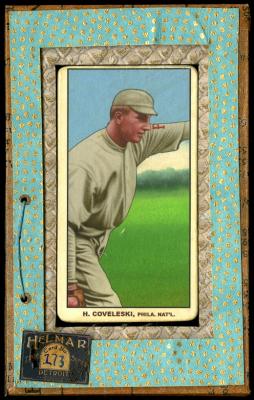 Picture, Helmar Brewing, T206-Helmar Card # 173, Harry Coveleski, Arm out, Philadelphia Phillies